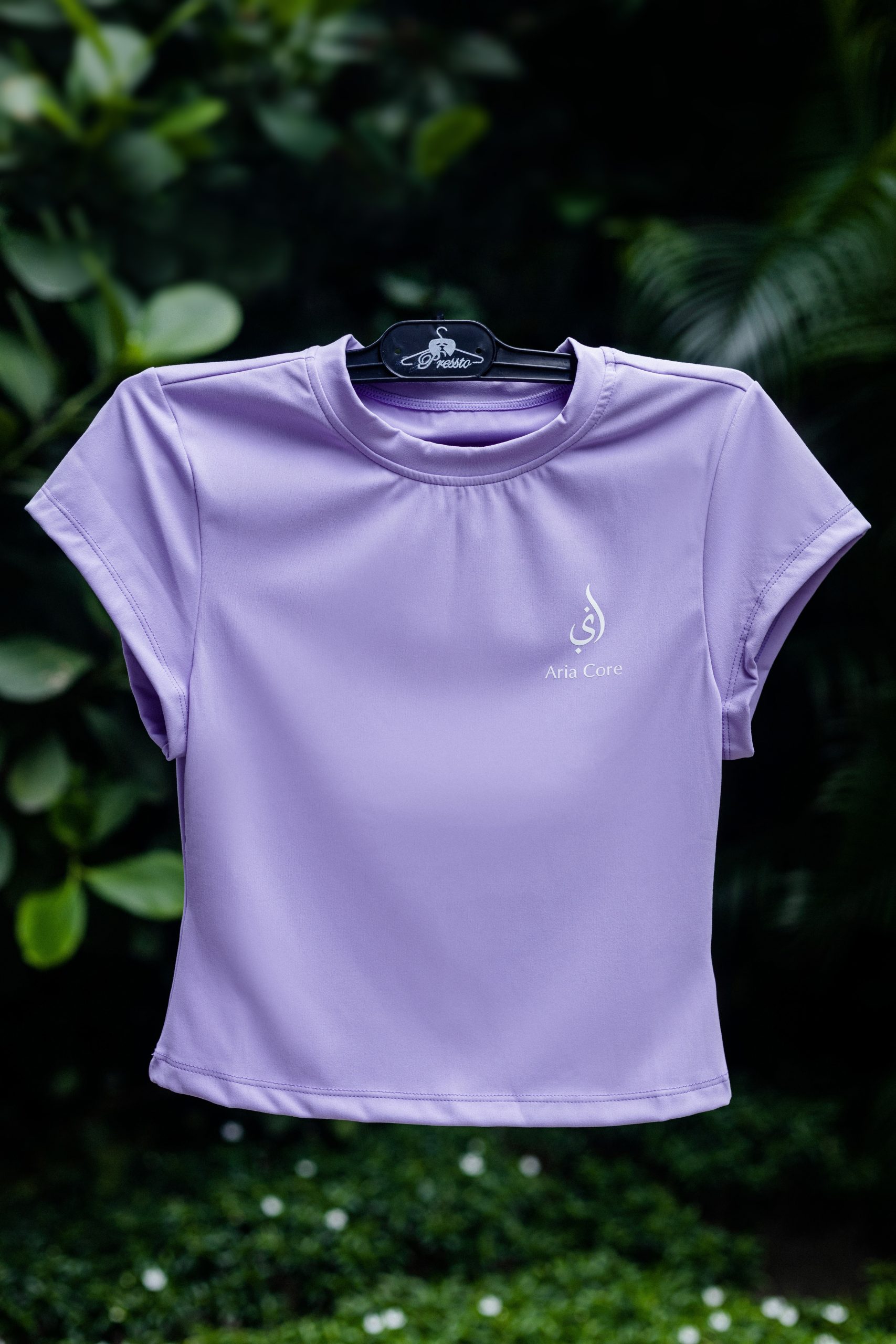Wisteria Crop Tee
