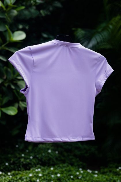 Wisteria Crop Tee