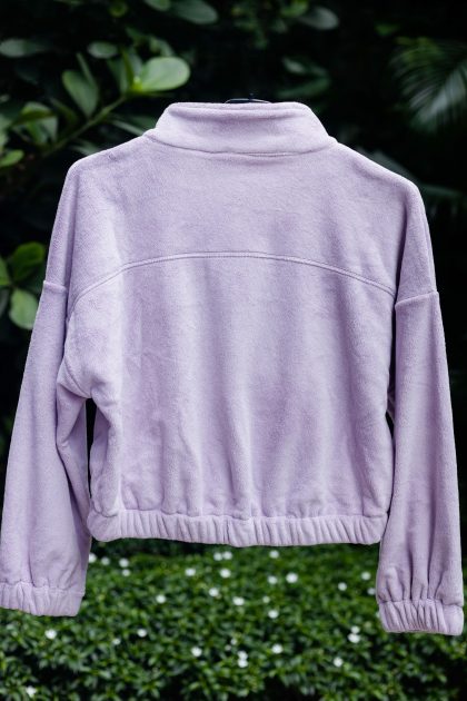 Wisteria fur jacket