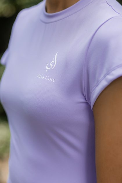 Wisteria Crop Tee
